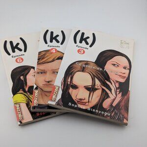 Bundle of 3 books of (k) French edition - Episodes 3-4-6 - Teen Fiction novel